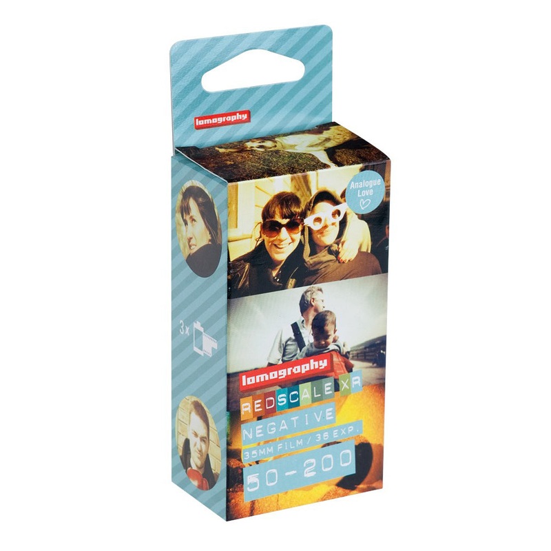 Lomography Redscale XR 50-200 – 35mm – 36 Exposures – 3 Pack