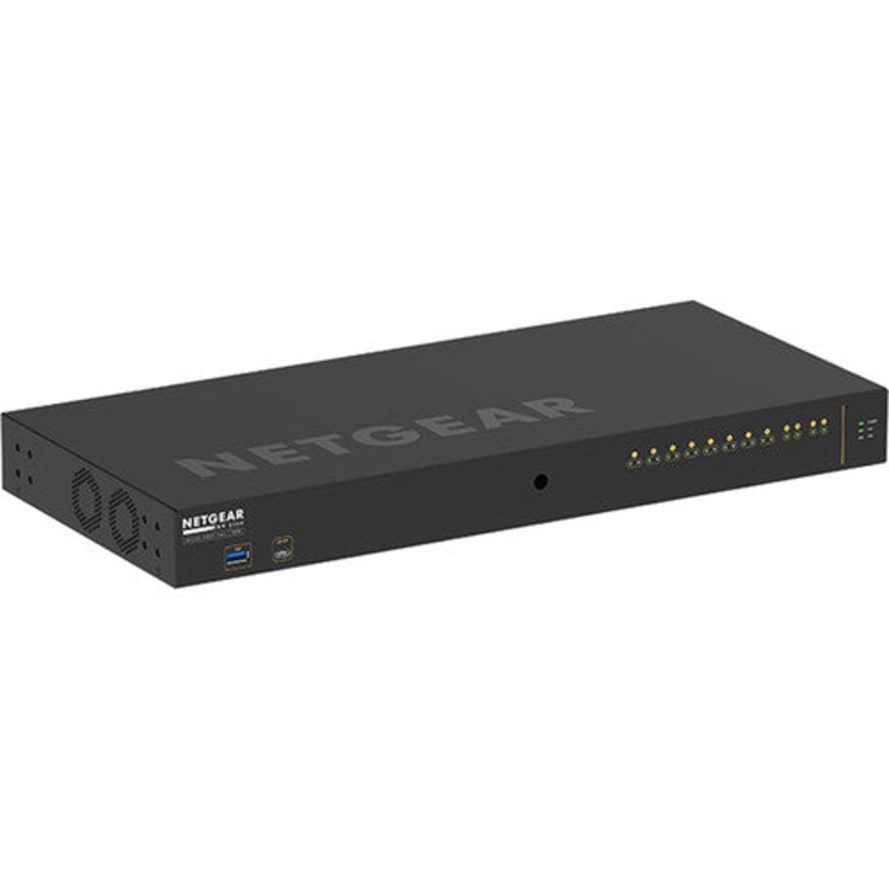 Netgear AV Line M4250-10G2F-PoE+ (GSM4212P) 8x1G PoE+ 125W 2x1G and 2xSFP Managed Switch
