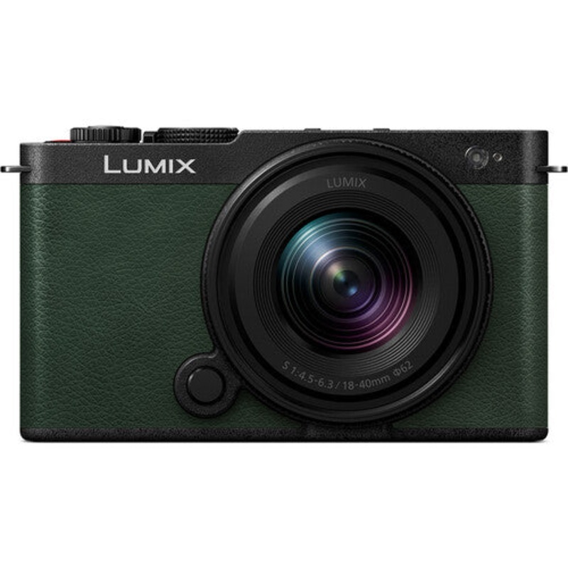 Panasonic Lumix S9 Mirrorless Camera with 18-40mm f/4.5-6.3 Lens (Dark Olive)