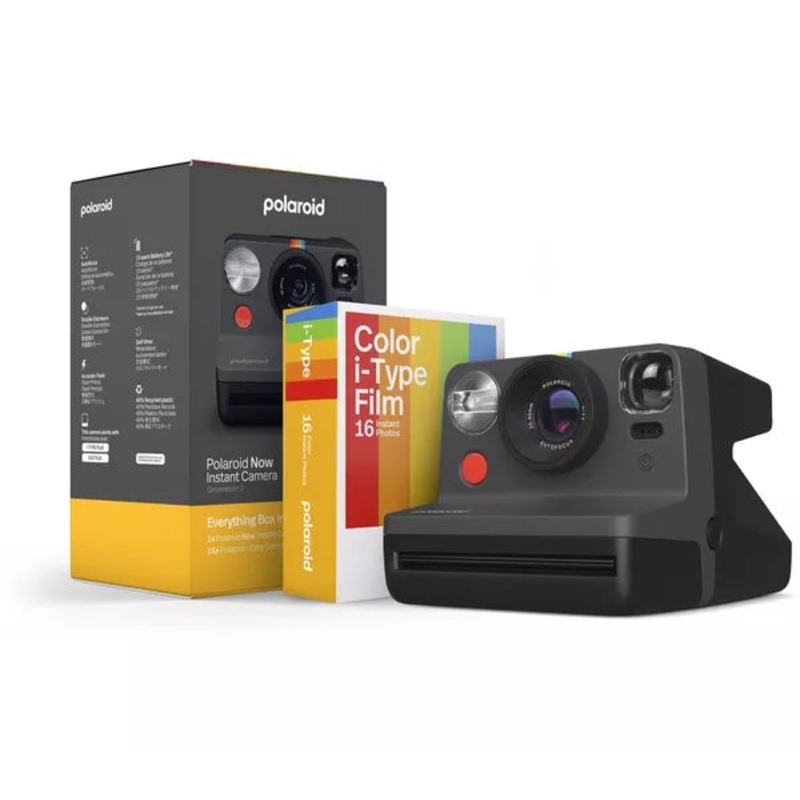 Polaroid Now Gen 2 Instant Camera Everything Box