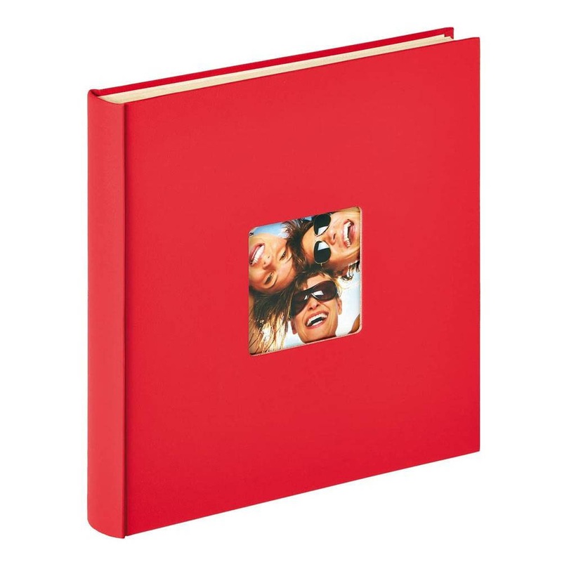 Walther Fun Red Self-Adhesive Album – 50 Sides