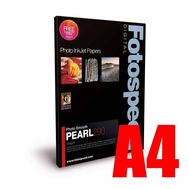 Fotospeed Smooth Pearl 290 Photo Paper – A4 – 100 Sheets