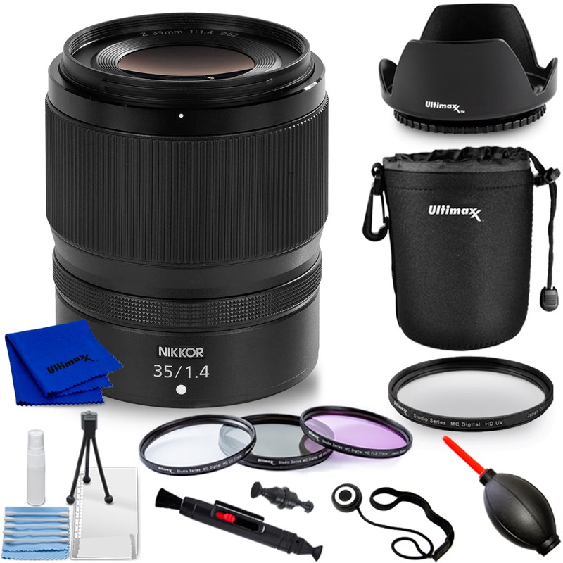 Nikon NIKKOR Z 35mm f/1.4 Lens (Nikon Z) 20126 – 10PC Accessory Bundle