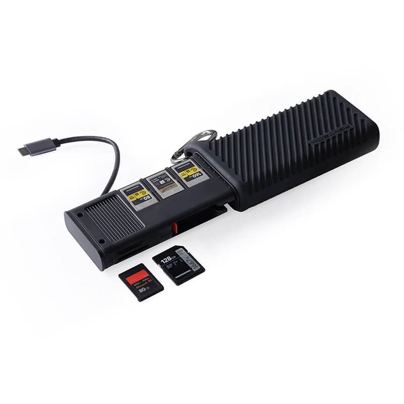 PGYTech CreateMate CFexpress B/SD Reader & Case – Classic Black