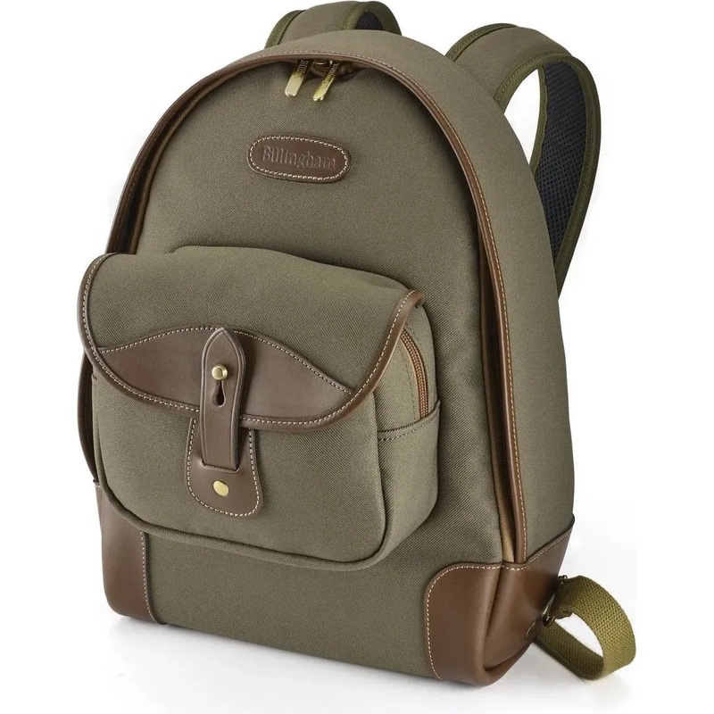Billingham 35 Rucksack – Sage FibreNyte / Chocolate Leather