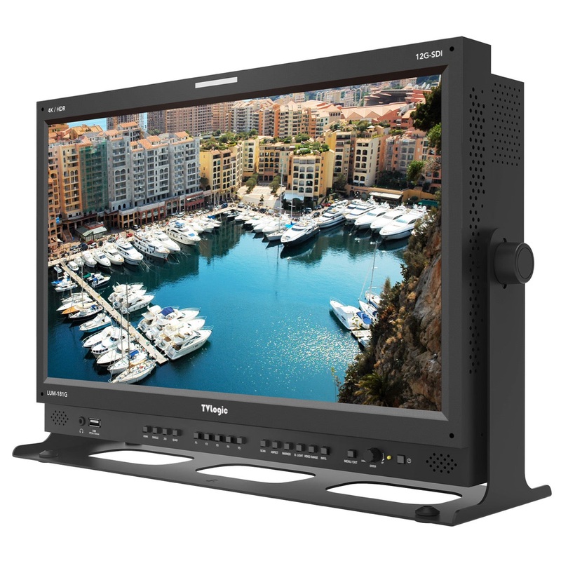 TVLogic LUM-181G 18.5-inch 4K/UHD Ready HDR Emulation LCD Monitor – TVL-LUM-181G