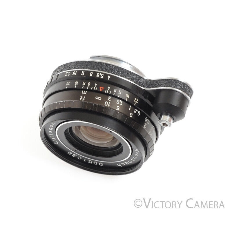 Schneider Curtagon 28mm f4 Black Wide Angle DKL Lens -Rare Button Version- [EXC]