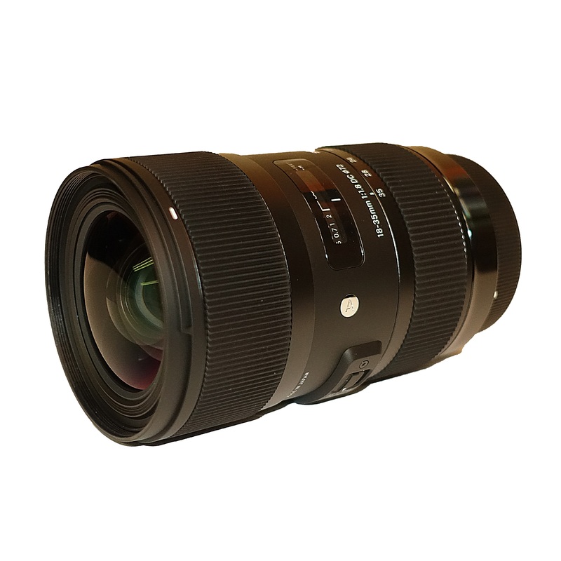 Sigma 18-35mm f/1.8 DC HSM Art Lens for Canon #210-101