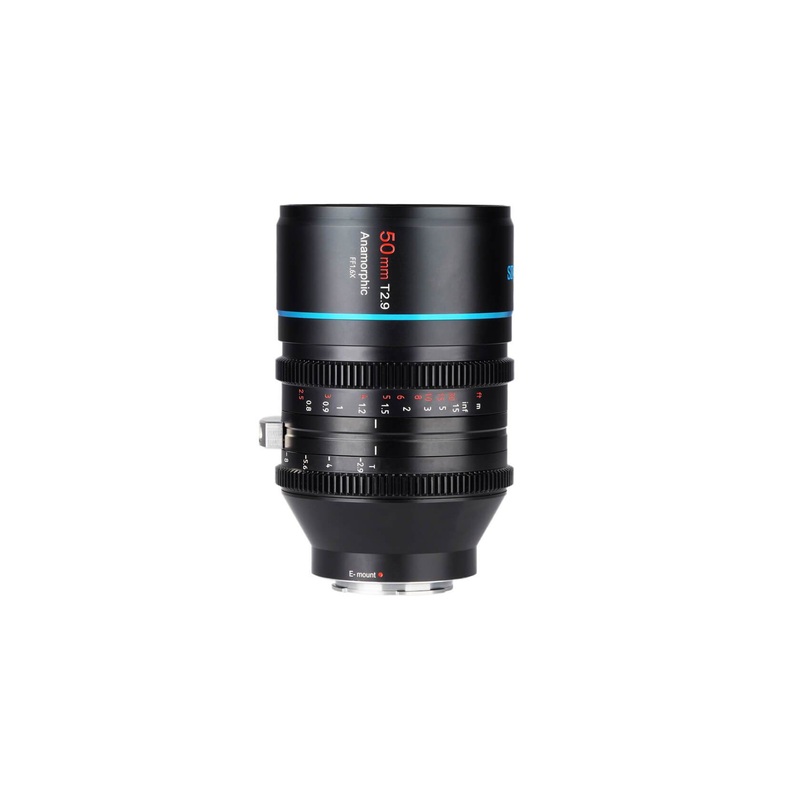 Sirui 50mm T2.9 1.6x Full-Frame Anamorphic Lens Sony FE Mount