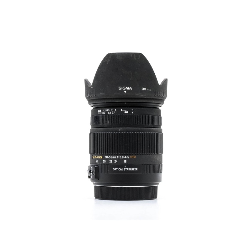 Sigma 18-50mm f/2.8-4.5 DC OS HSM – Canon EF-S Fit